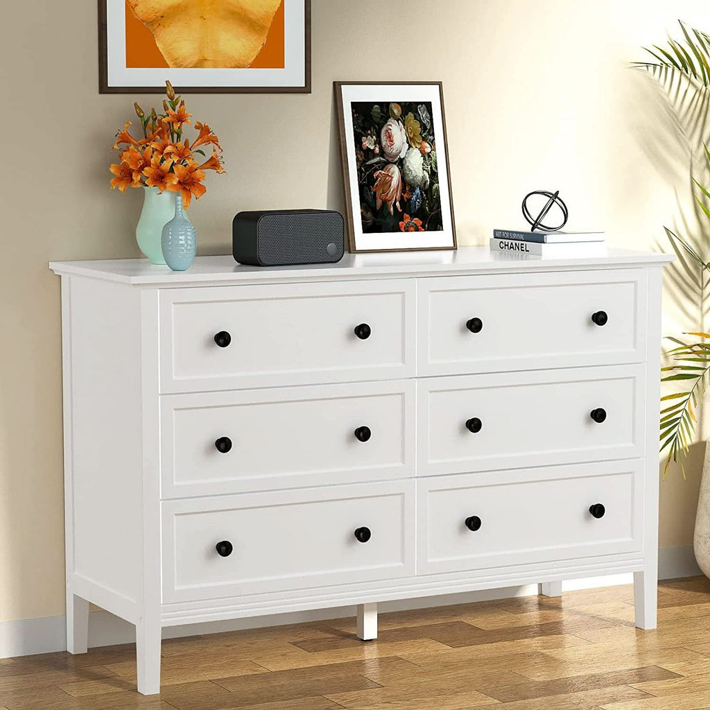 Modern White Dresser Drawer