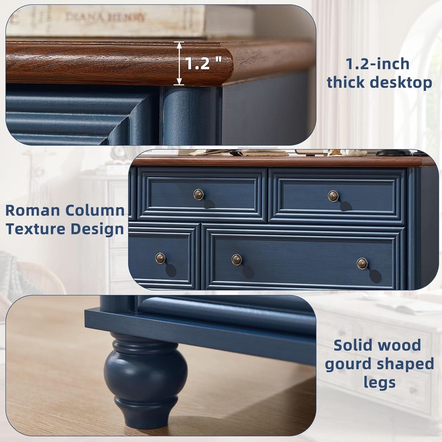 Rustic Oakwood Dresser