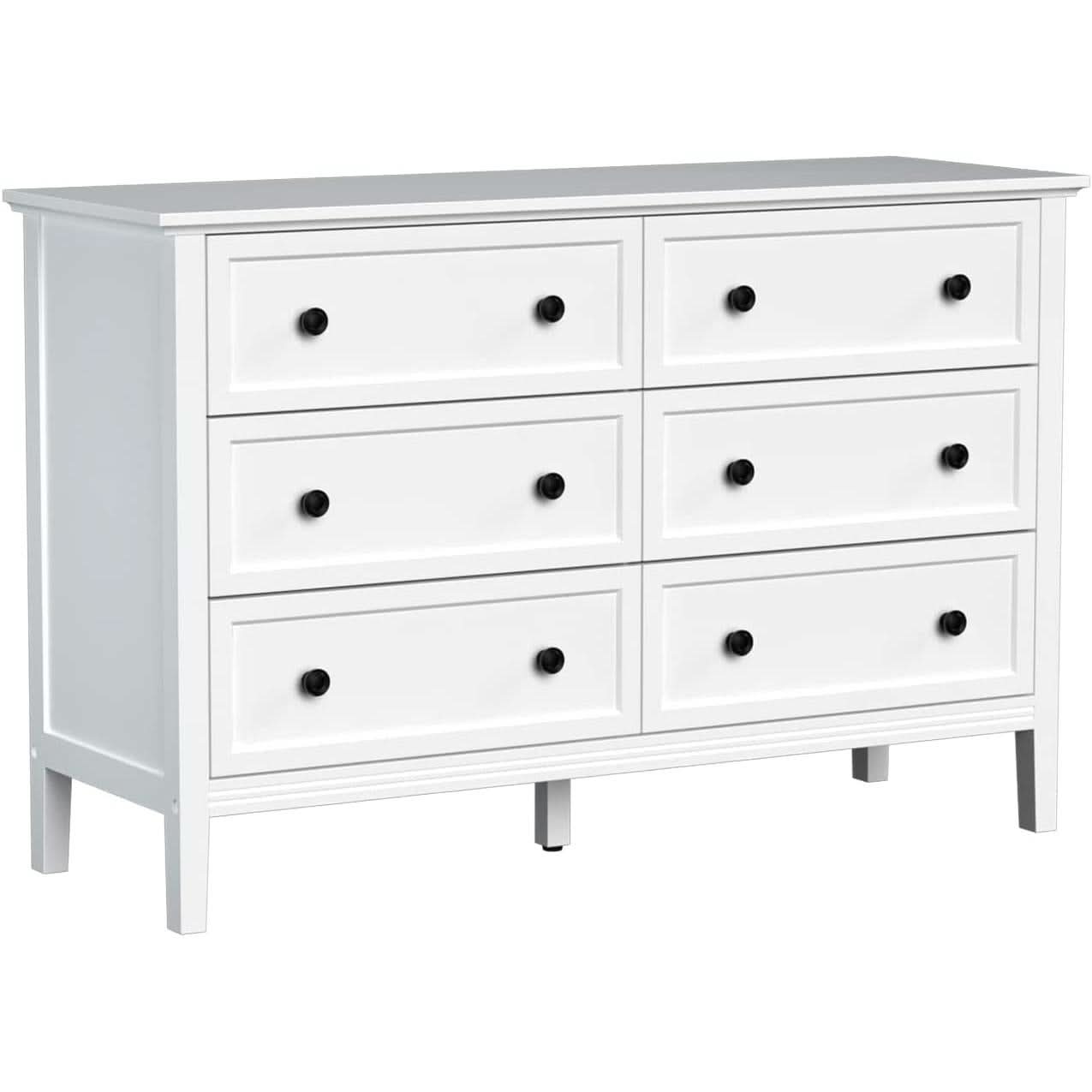 Modern White Dresser Drawer