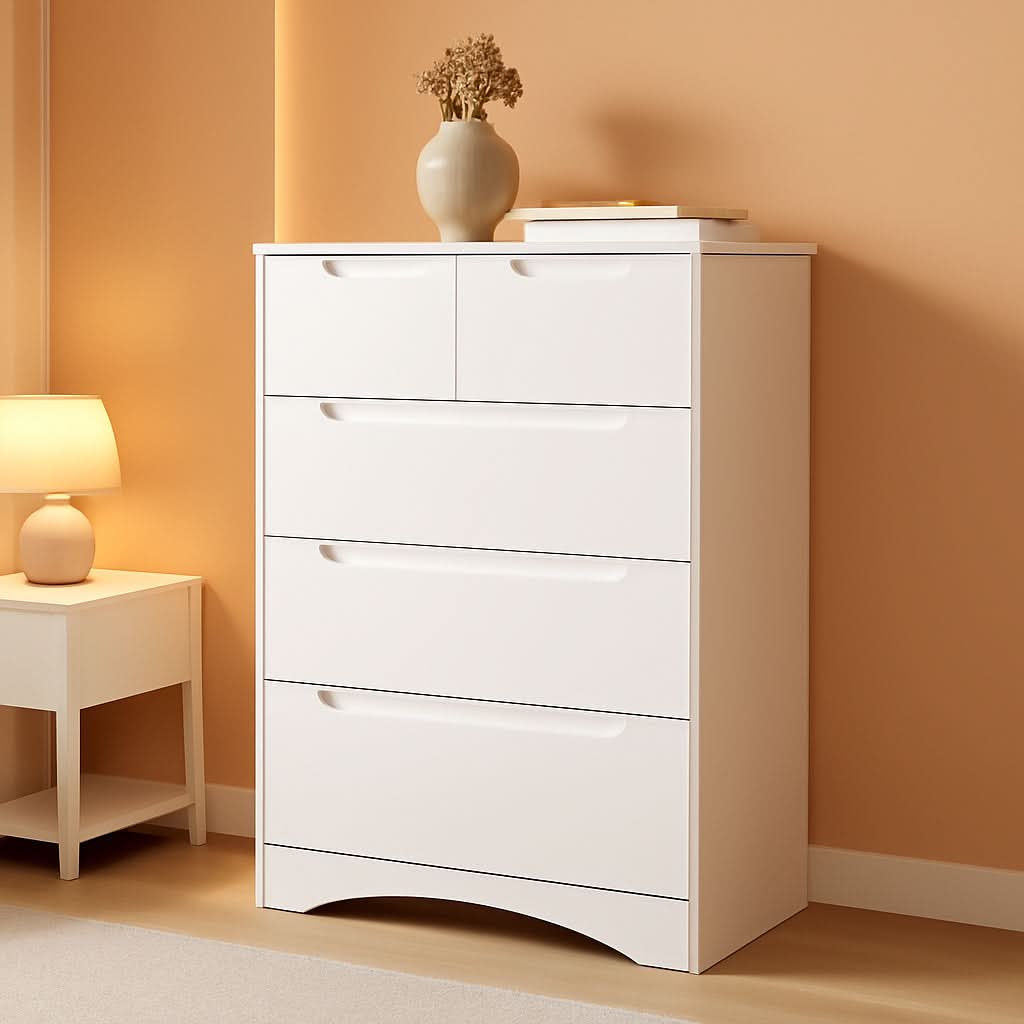 White Versatile Dresser drawer