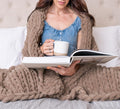 Chunky Knit Throw Blanket 50X30, Sandstone Brown Chenille Throw Blanket for Couch Bed Sofa, Soft Fluffy Cable Knit Blanket, Oeko-Tex Certified, Machine Washable