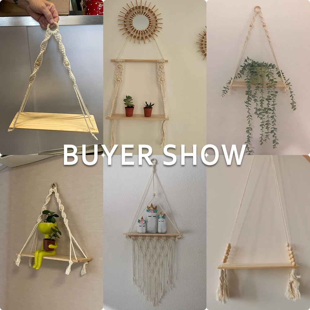 The Boho Shelf™ — Wall Decor That Does More