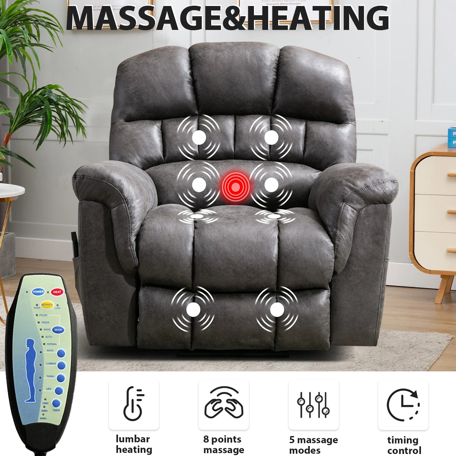 The Power Lift Recliner — Massage, Heat & Easy Rise for Seniors
