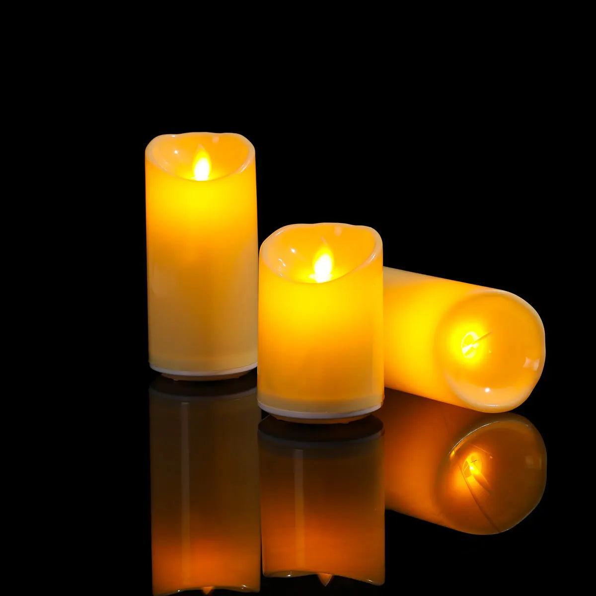 Flameless LED Candle Set — USB Rechargeable