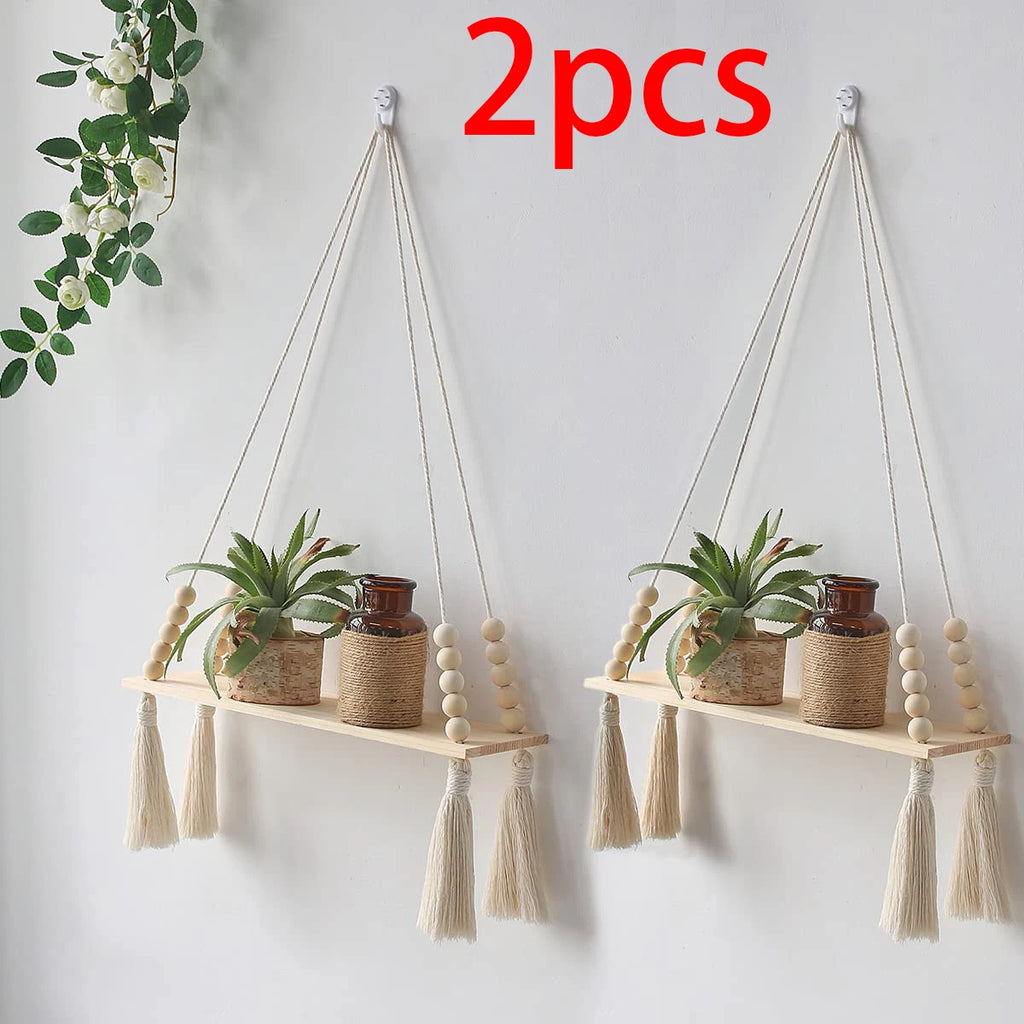 The Boho Shelf™ — Wall Decor That Does More