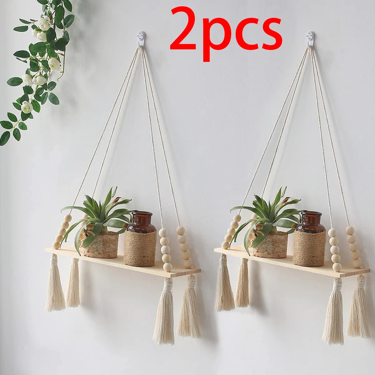 The Boho Shelf™ — Wall Decor That Does More