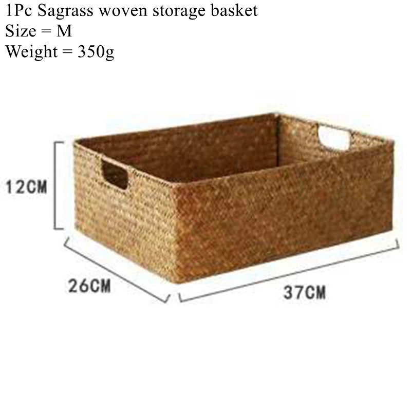 The Rattan Basket — Natural Woven Storage