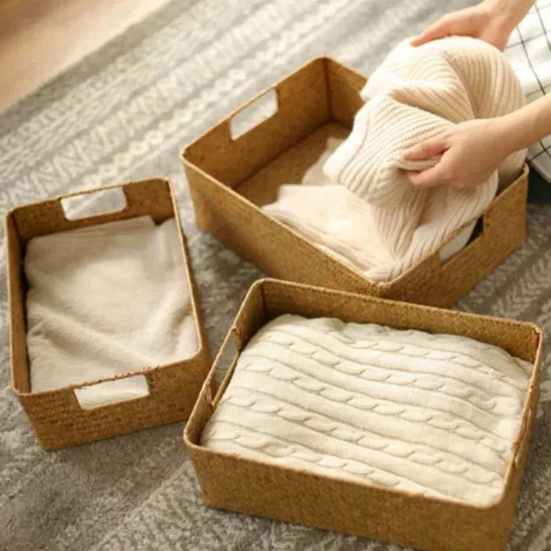 The Rattan Basket — Natural Woven Storage