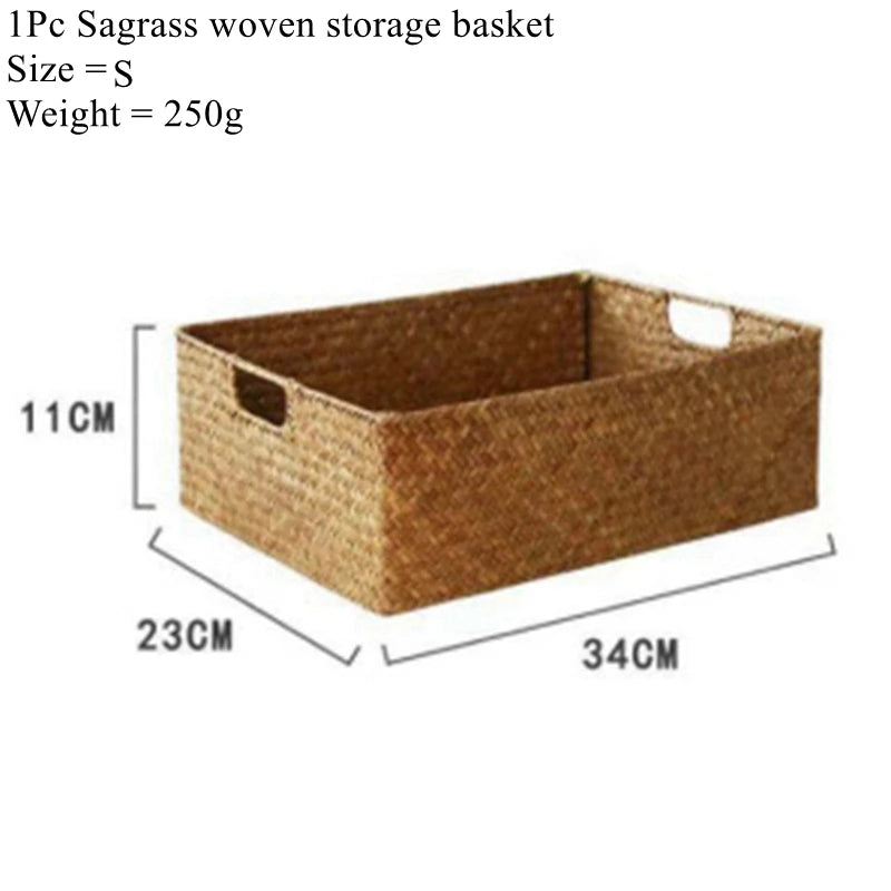 The Rattan Basket — Natural Woven Storage