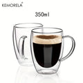 Double Wall Glass Coffee Mugs