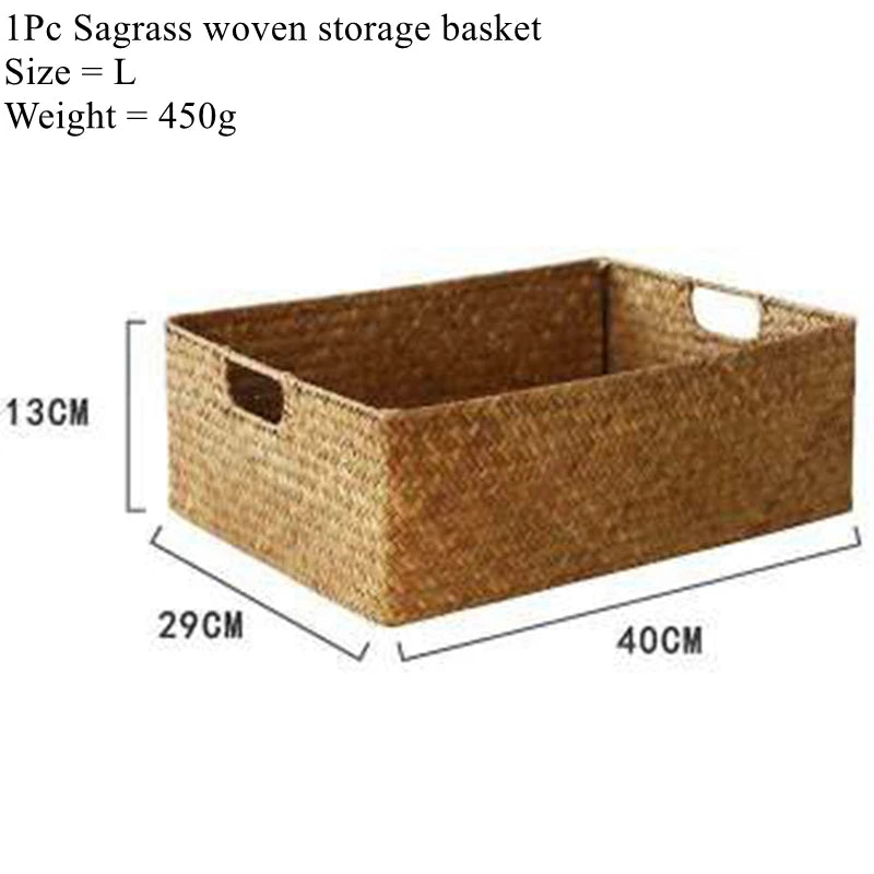 The Rattan Basket — Natural Woven Storage