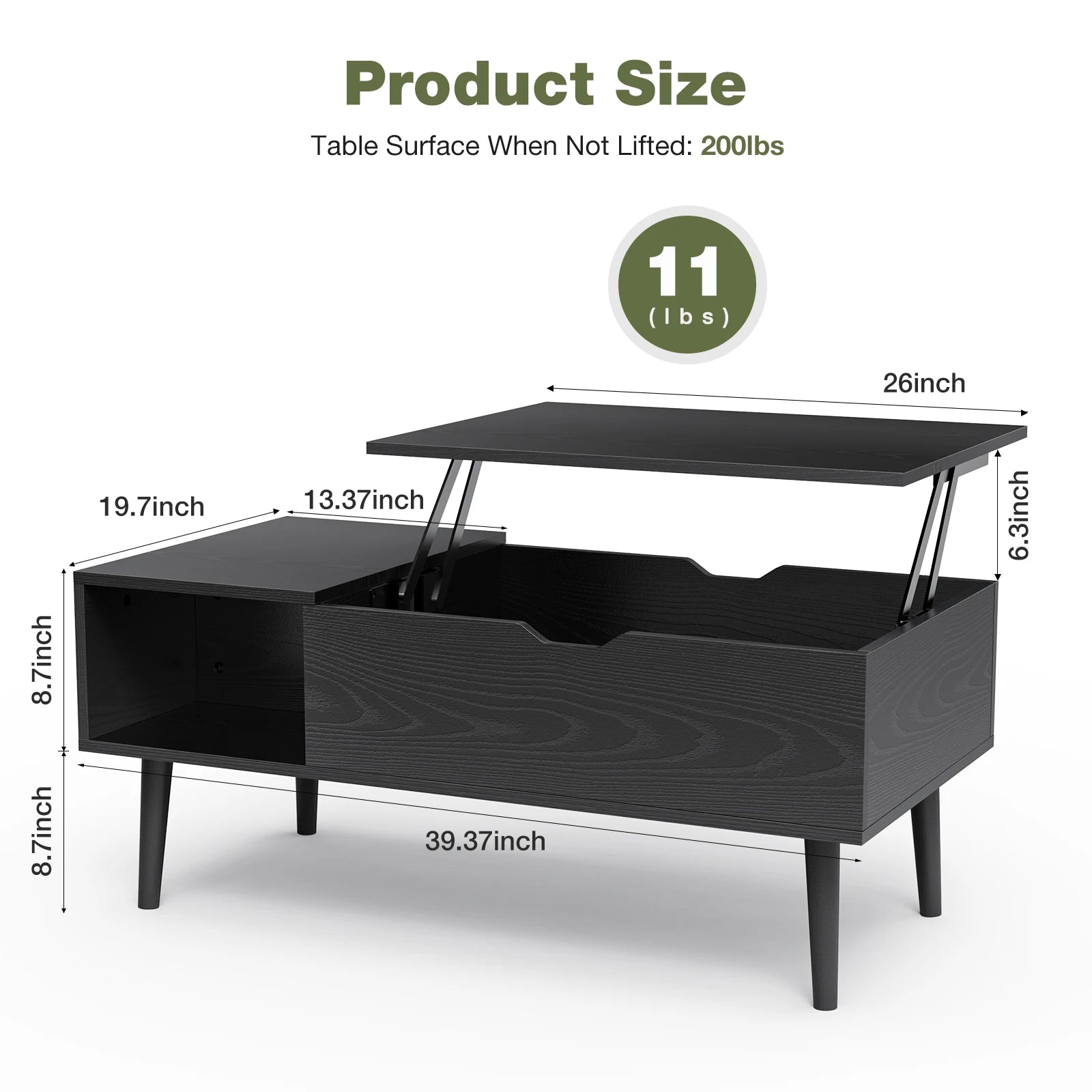 The Lift-Top Coffee Table