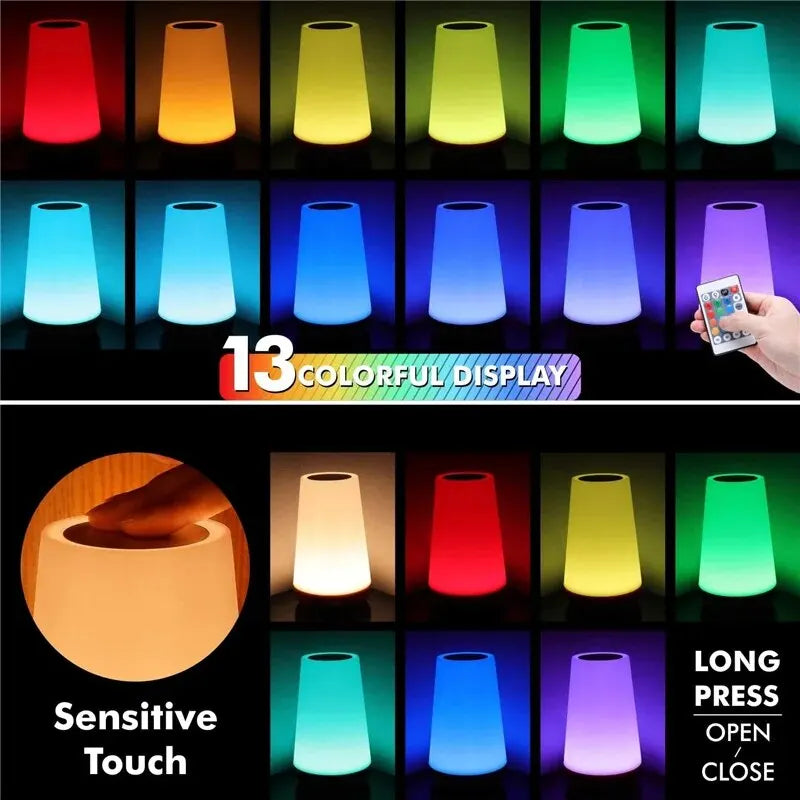 RGB Touch Night Lamp