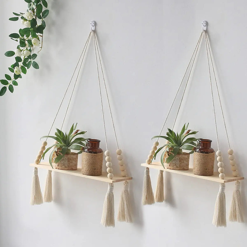 The Boho Shelf™ — Wall Decor That Does More