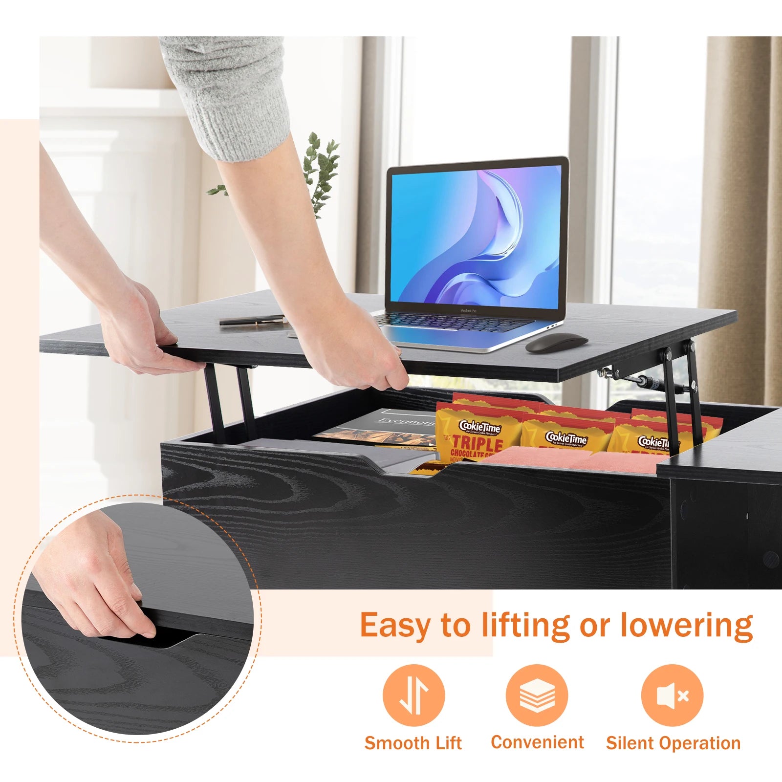 The Lift-Top Coffee Table