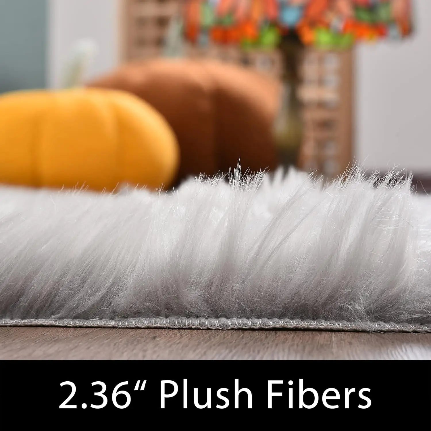 The Plush Faux Fur Bedroom Rug