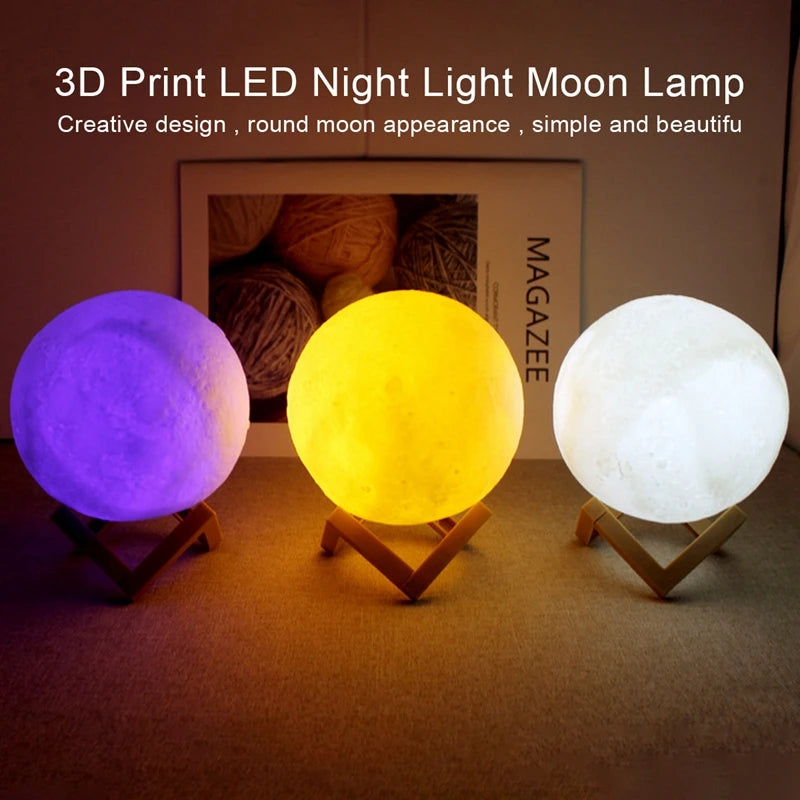 The Moon Lamp — Bedroom Ambiance Light