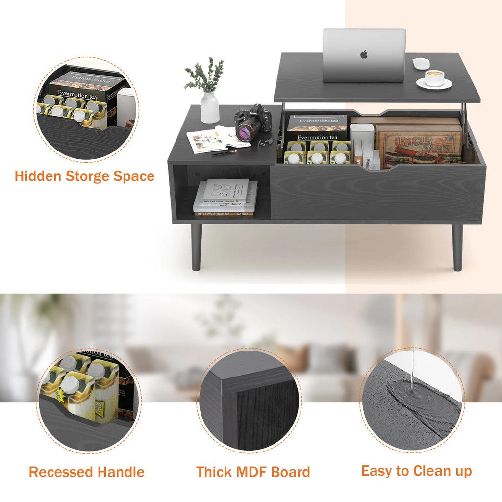 The Lift-Top Coffee Table