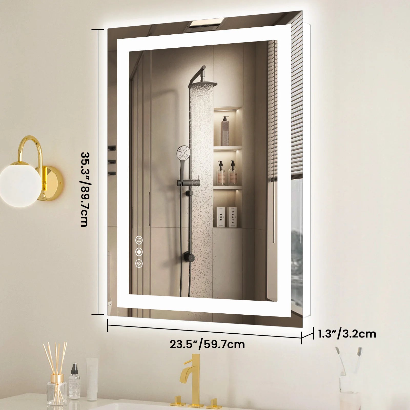 The LED Vanity Mirror