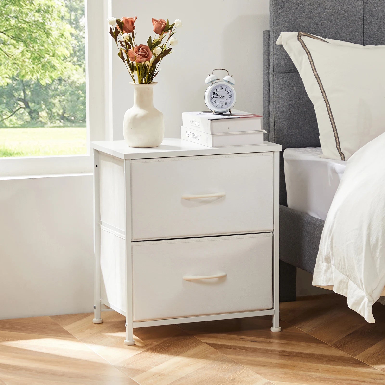 The Fabric Drawer Nightstand