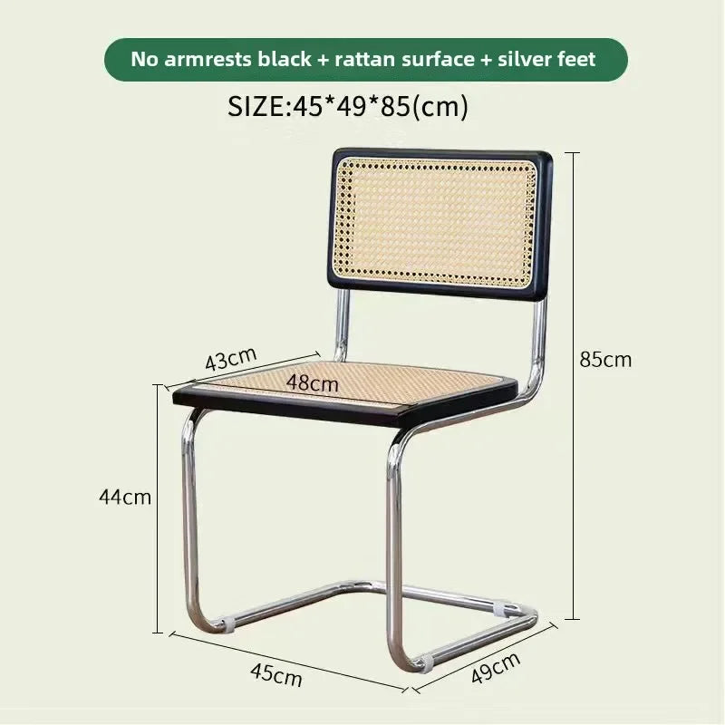 The Rattan Nordic Dining Chair
