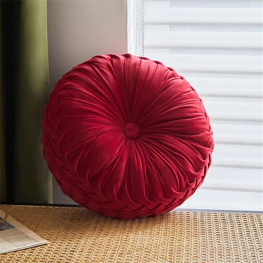 The Cloud Pillow — Velvet Round Cushion