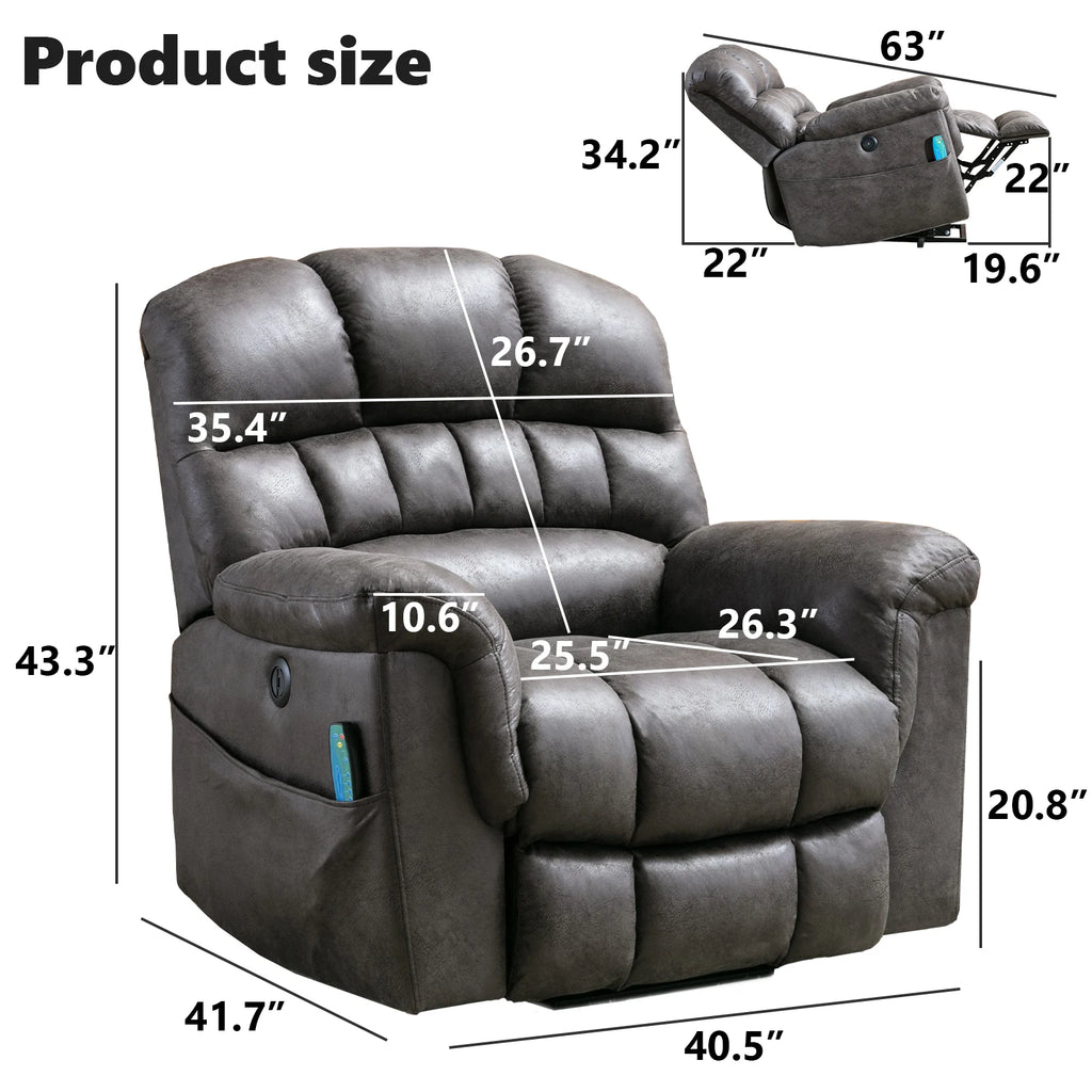 The Power Lift Recliner — Massage, Heat & Easy Rise for Seniors