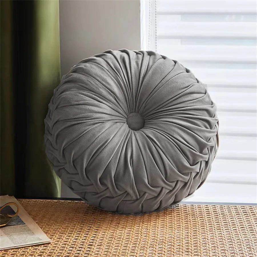 The Cloud Pillow — Velvet Round Cushion