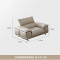 The Italian Leather Sofa — Luxury L-Shape Minimalist Couch