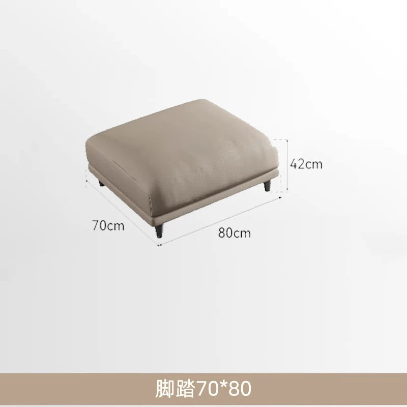The Italian Leather Sofa — Luxury L-Shape Minimalist Couch