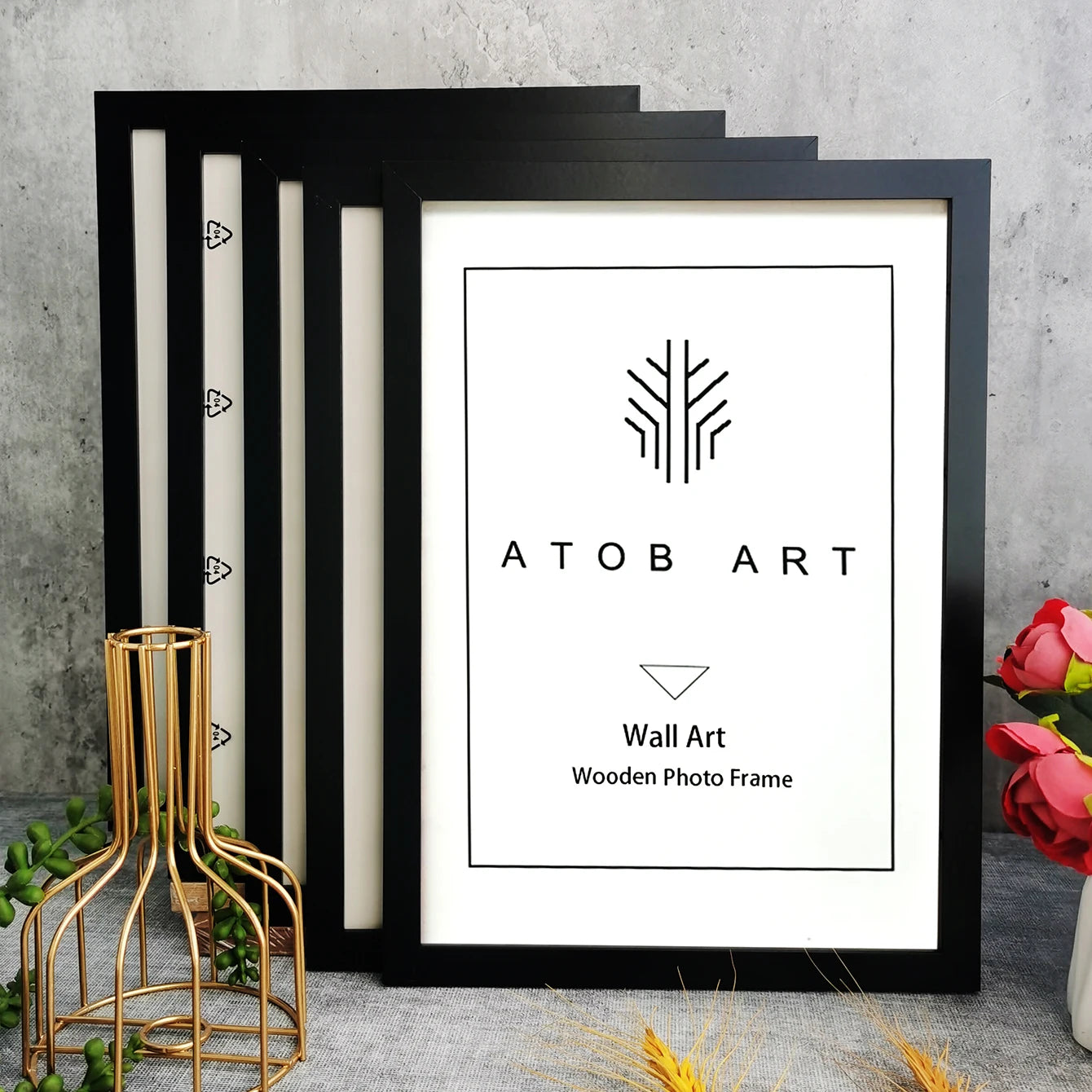 Wooden Photo Frame Set