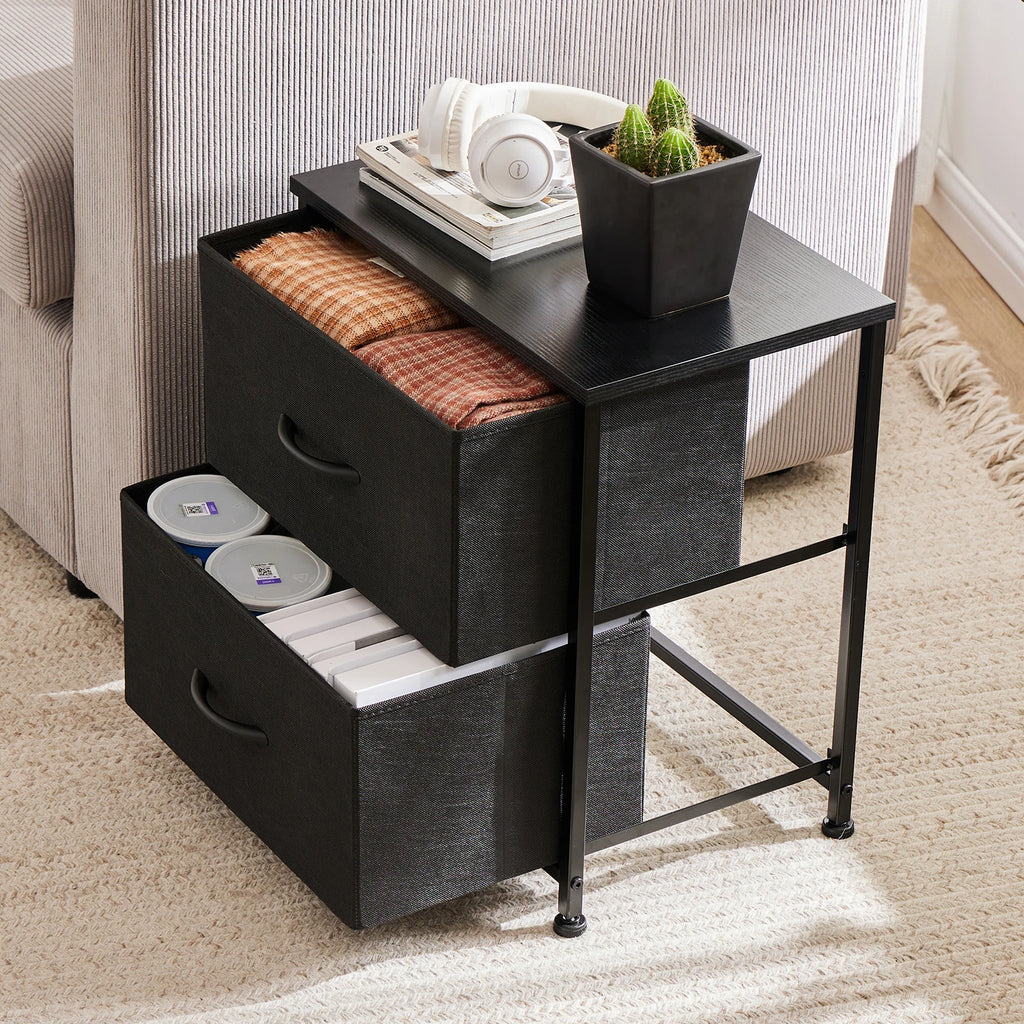The Fabric Drawer Nightstand