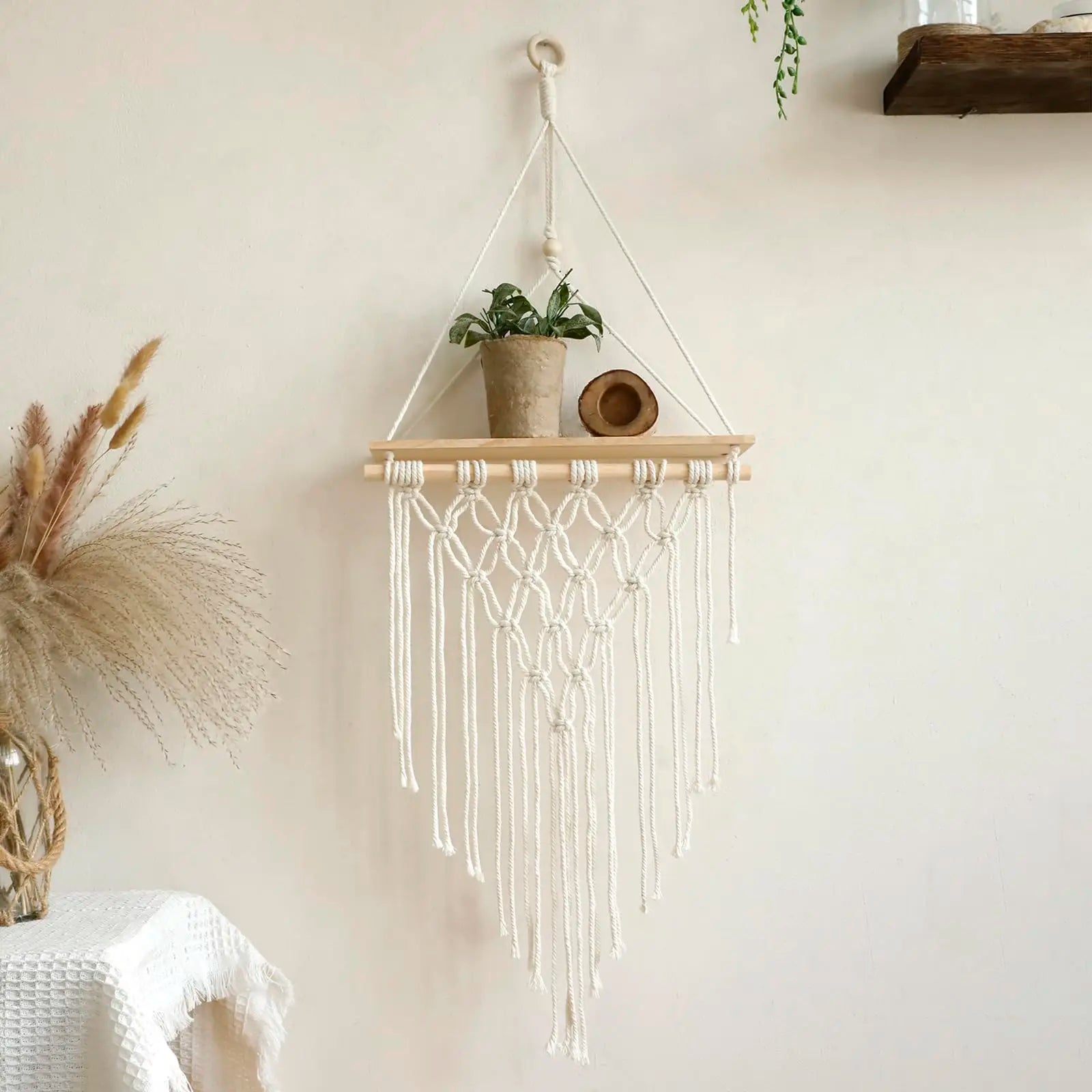 The Boho Shelf™ — Wall Decor That Does More