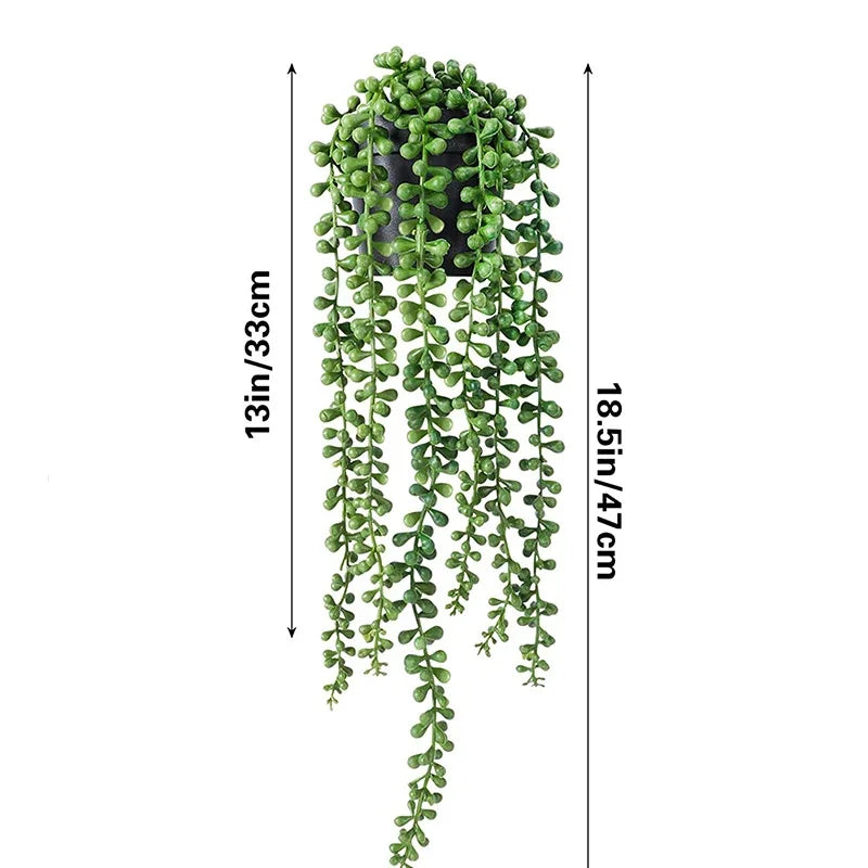 Hanging Rattan Ivy Garland