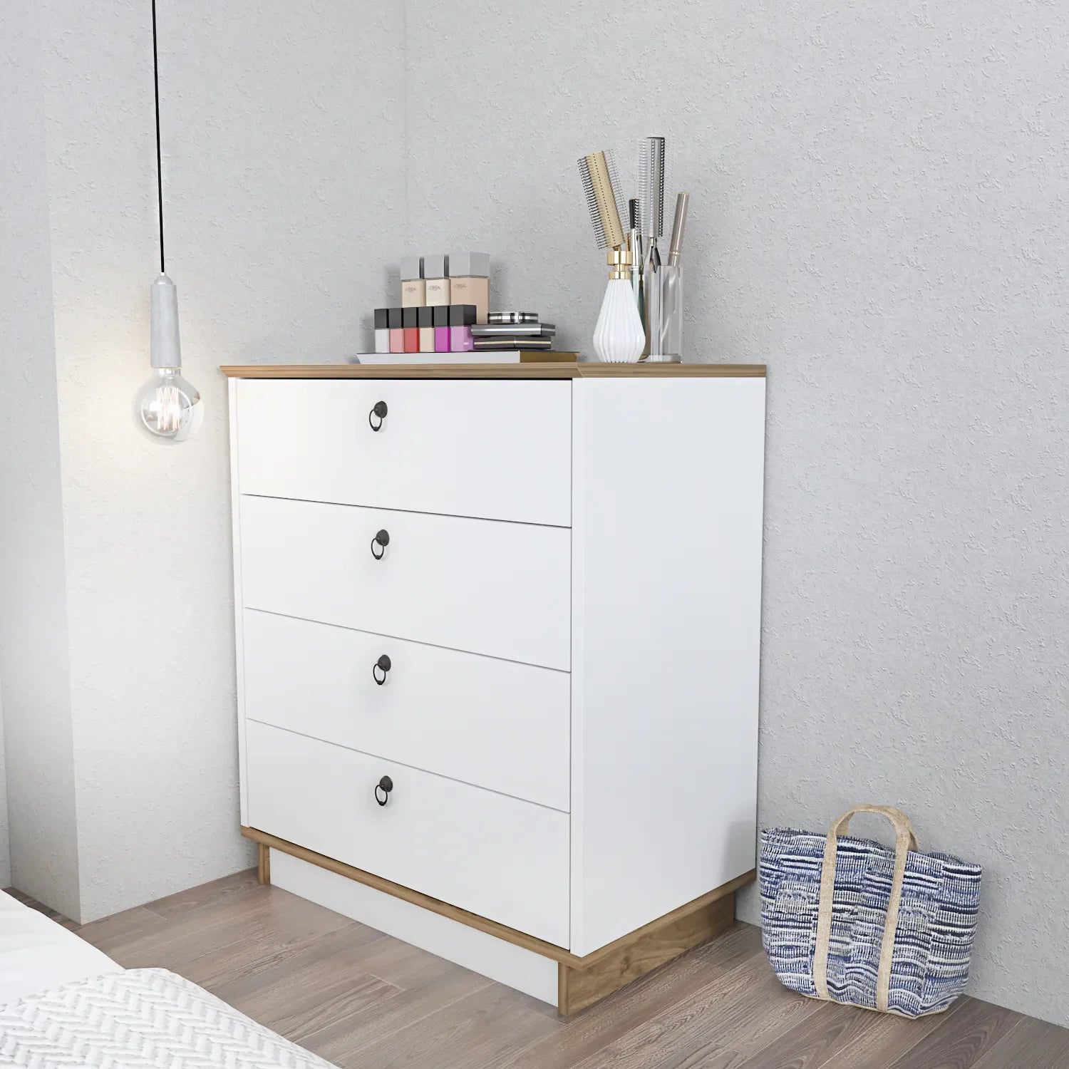 Sahra Dresser with Four Drawers