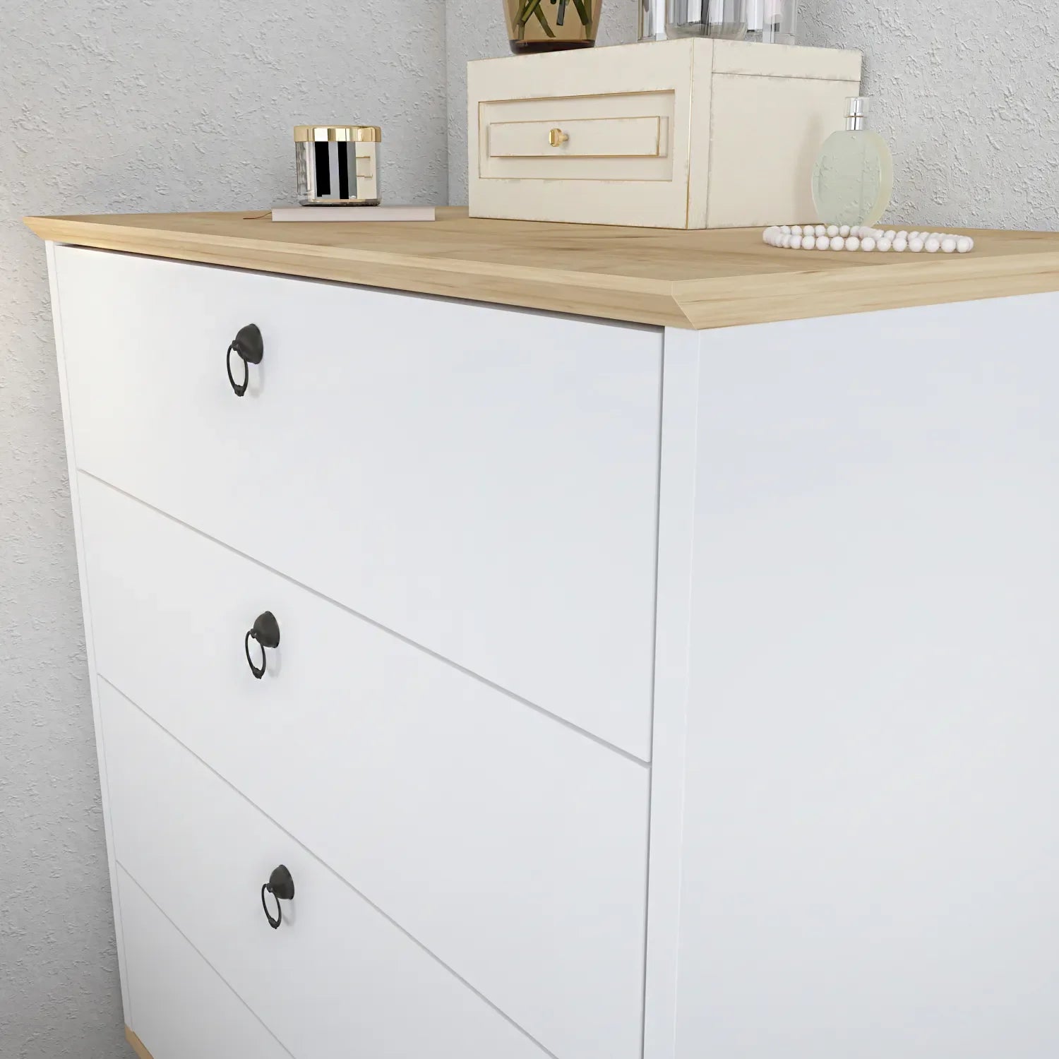 Sahra Dresser with Four Drawers