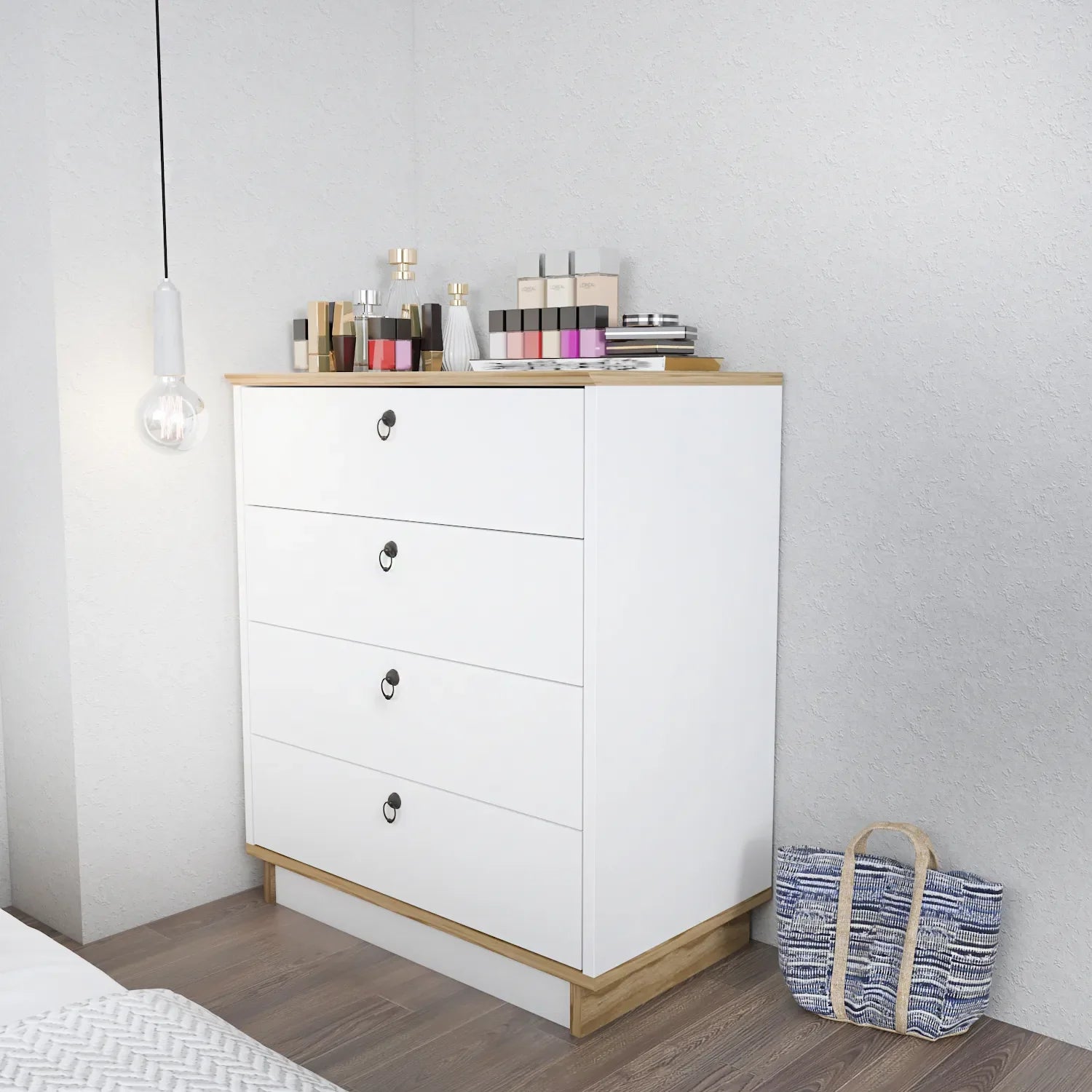 Sahra Dresser with Four Drawers