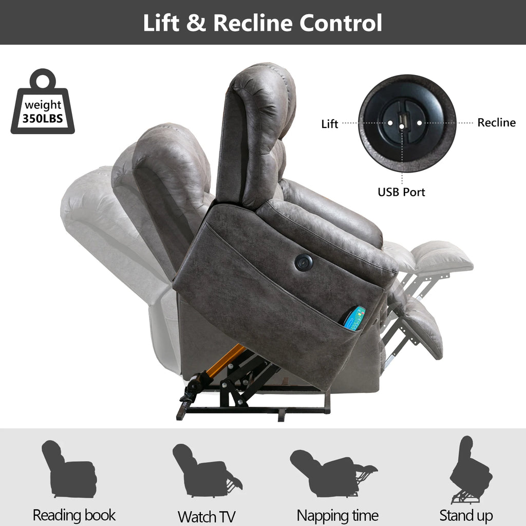 The Power Lift Recliner — Massage, Heat & Easy Rise for Seniors