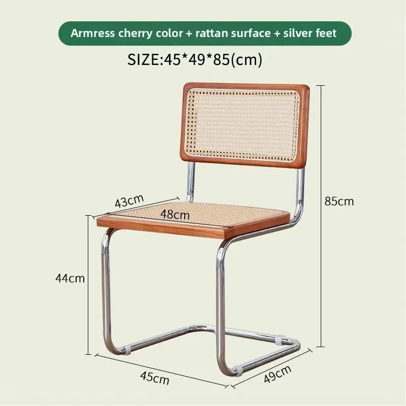 The Rattan Nordic Dining Chair
