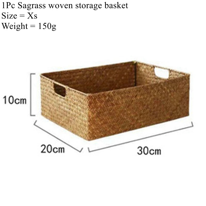 The Rattan Basket — Natural Woven Storage