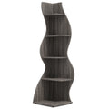 The 5-Tier Corner Bookshelf