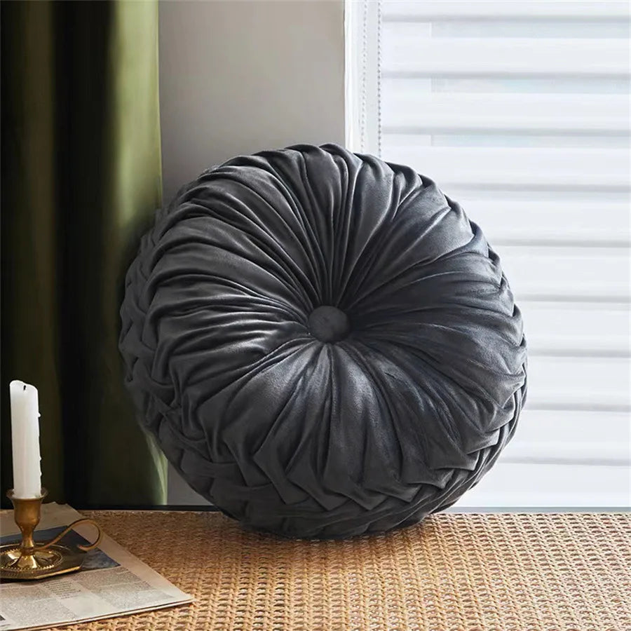 The Cloud Pillow — Velvet Round Cushion