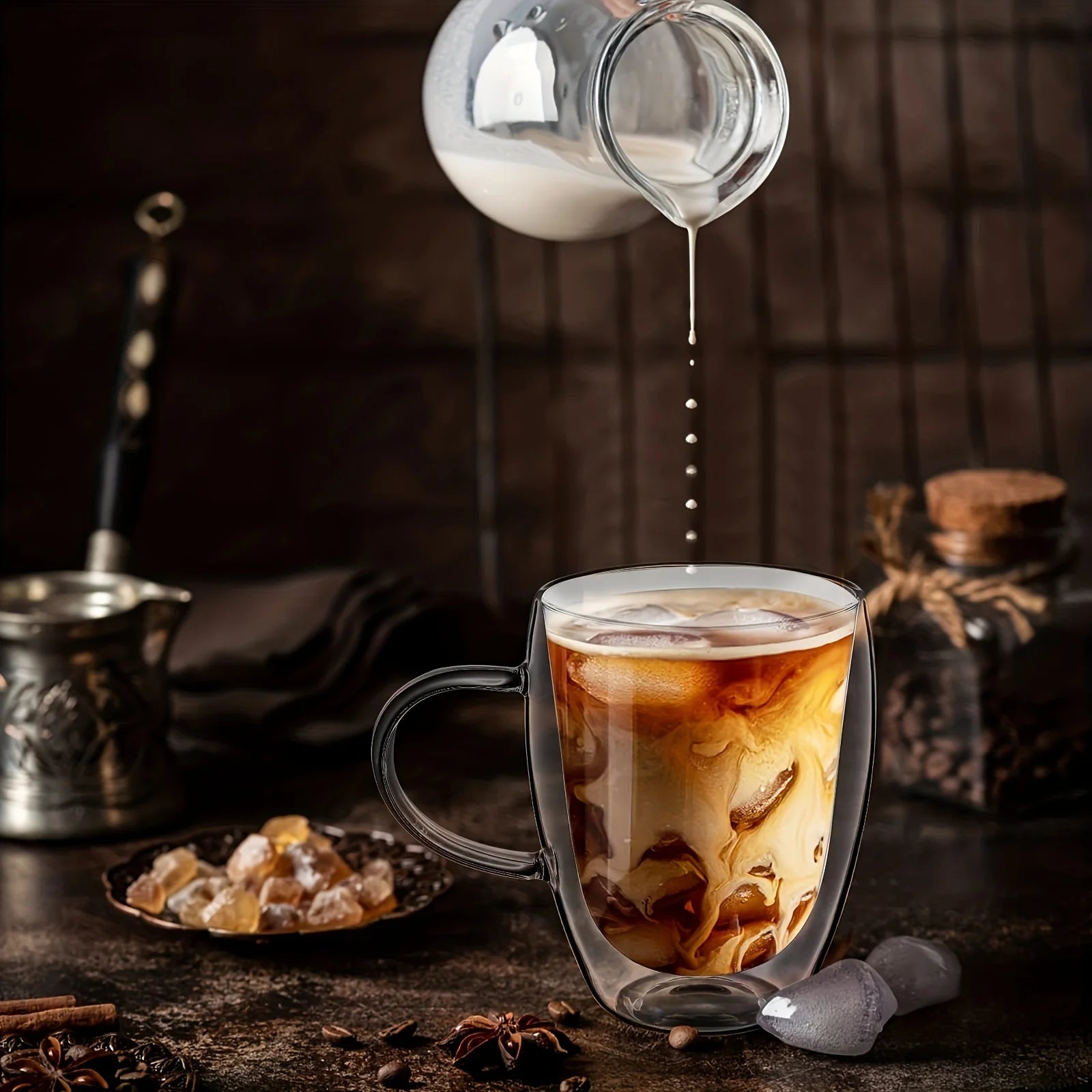 Double Wall Glass Coffee Mugs