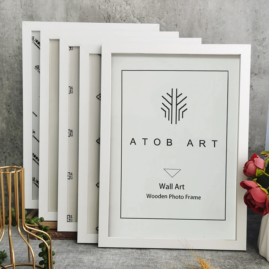 Wooden Photo Frame Set