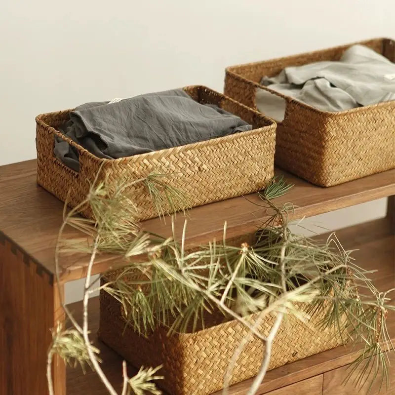 The Rattan Basket — Natural Woven Storage