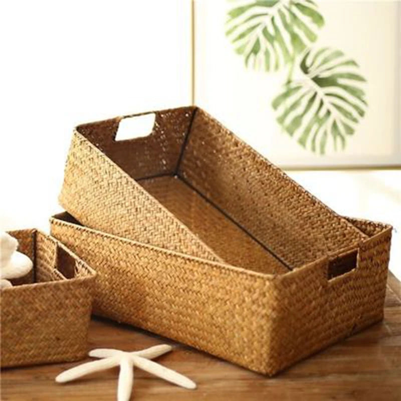 The Rattan Basket — Natural Woven Storage