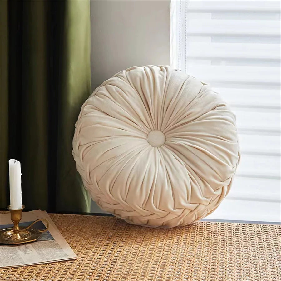The Cloud Pillow — Velvet Round Cushion