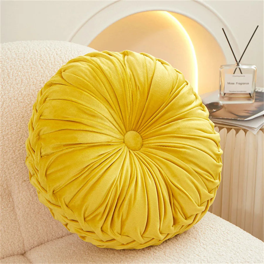 The Cloud Pillow — Velvet Round Cushion