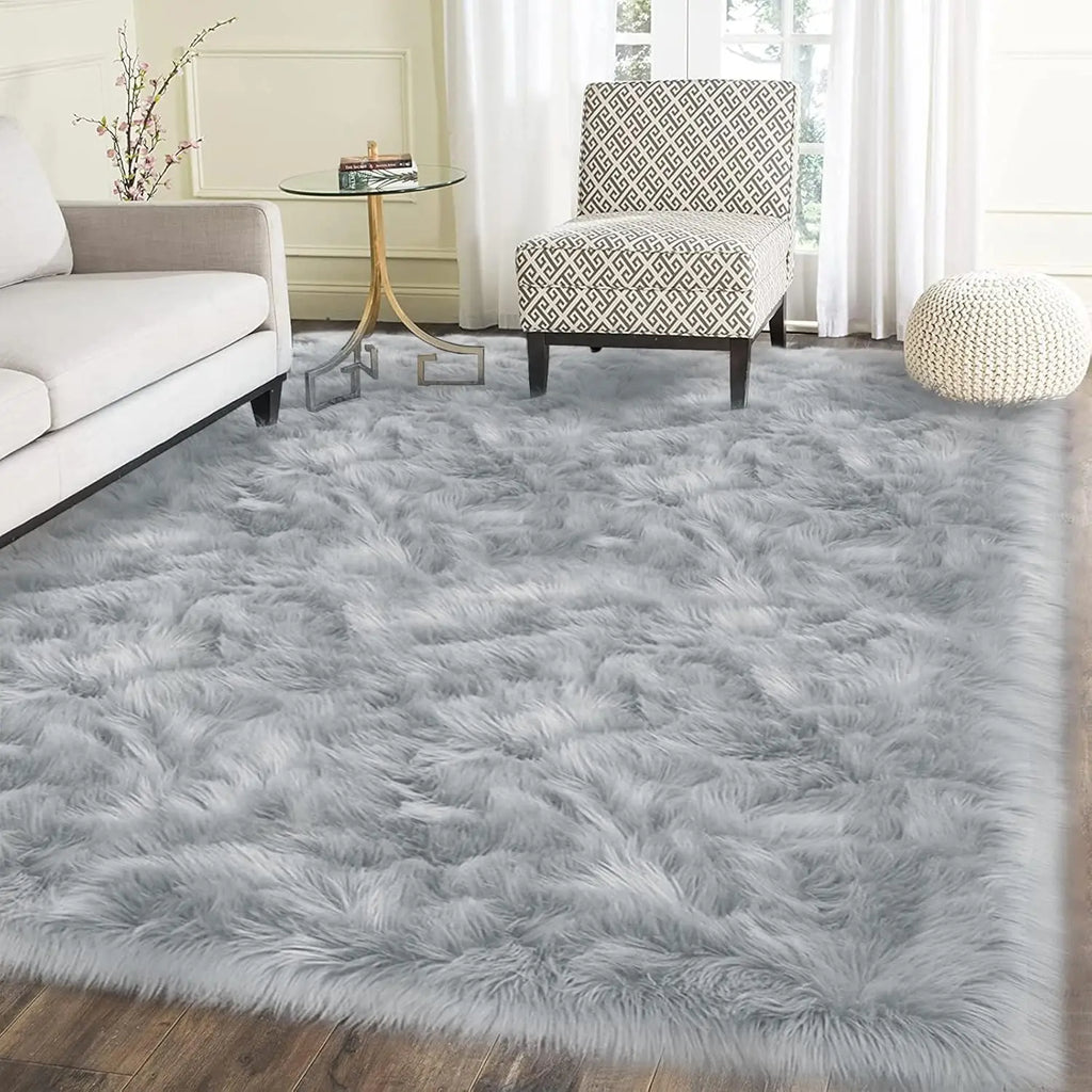The Plush Faux Fur Bedroom Rug