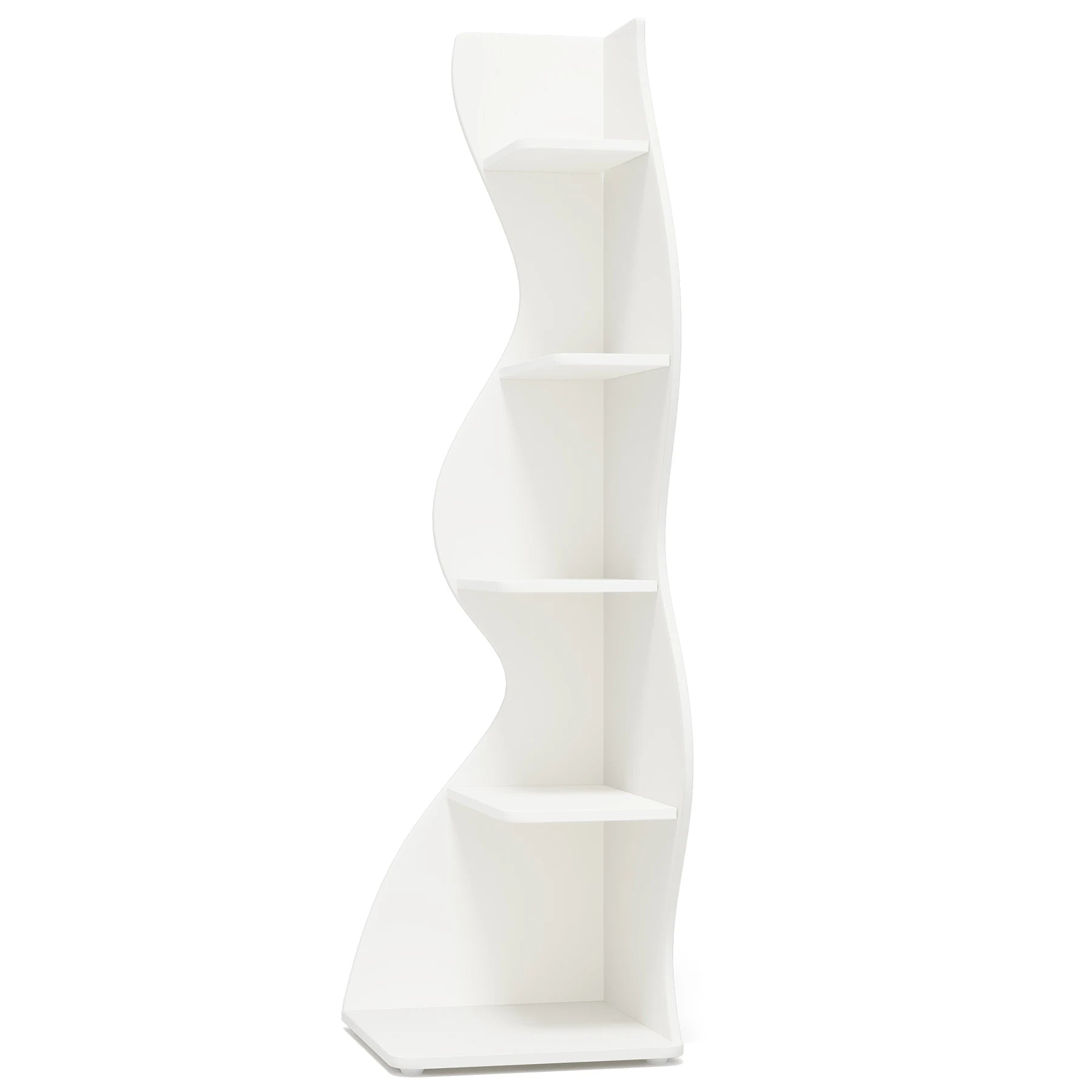 The 5-Tier Corner Bookshelf